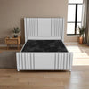 Elise Imperial Wingback Bed Frame – Classic Charm with Modern Upholstered Design