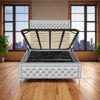 Kiya Harmony Upholstered Bed Frame – Sleek Design with a Cozy Touch