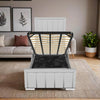 Rosie Bliss Upholstered Bed Frame – A Cozy Retreat with Elegant Detailing
