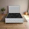 Kiya Harmony Upholstered Bed Frame – Sleek Design with a Cozy Touch