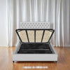 Prague Grandeur Upholstered Bed Frame – Statement Piece with Plush Detailing