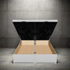 Sunrise Plush Velvet Ottoman Bed – Chic Style & Smart Spacious Storage