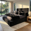Ambassador Chesterfield Style Bed - Optional Ottoman Storage