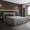 Premium Soft Teddy Boucle Cloud Bubble Bed - Optional Gas Lift Storage