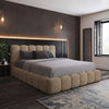 Premium Soft Teddy Boucle Cloud Bubble Bed - Optional Gas Lift Storage