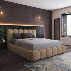Premium Soft Teddy Boucle Cloud Bubble Bed - Optional Gas Lift Storage customer inspiration 5