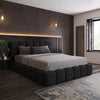 Premium Soft Teddy Boucle Cloud Bubble Bed - Optional Gas Lift Storage