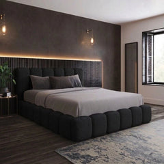 Premium Soft Teddy Boucle Cloud Bubble Bed - Optional Gas Lift Storage customer inspiration 7